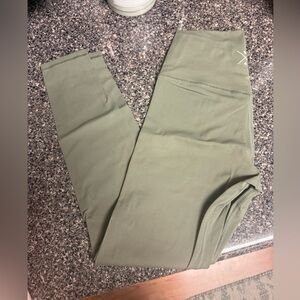 Olive High-Waisted Leggings